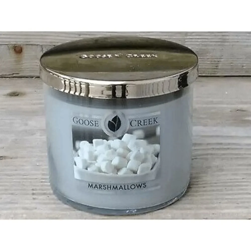 GOOSECREEK MARSHMALLOWS LARGE 3-WICK CANDLE *NEW*